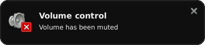 volume control