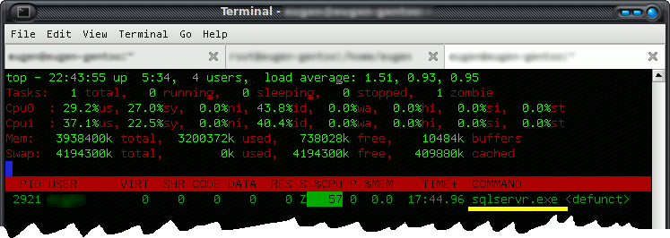 ms sql server does work on linux