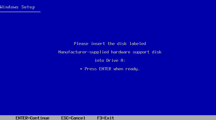 install windows xp on sata without a floppy