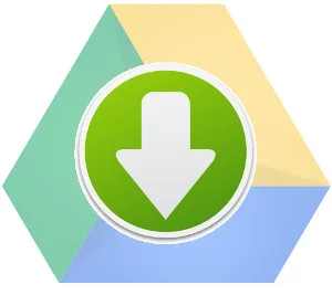transparently download from Google Drive