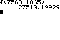 calculul aproximativ a radacinii patrate