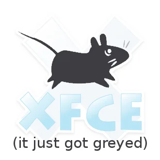Xfce Desktop grey