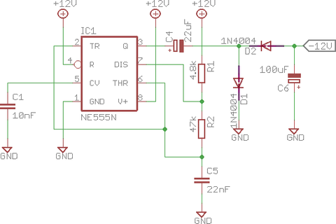 Power supply for DDS Function Signal Generator